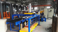 Automatic forming line for freezer tank
